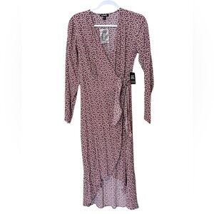 Express Women’s Polka Dot Wrap Dress NEW